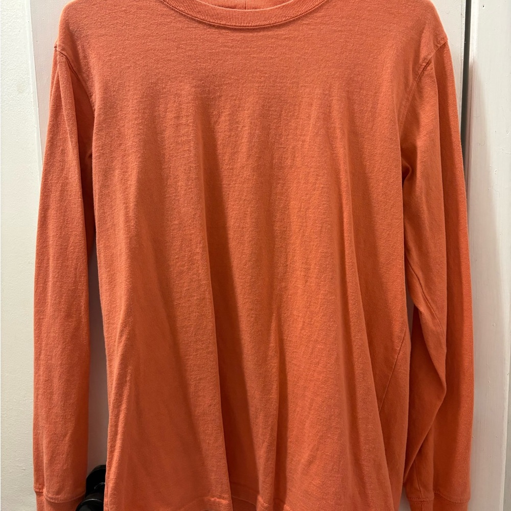 Carhartt Women's Orange Long Sleeve Tee